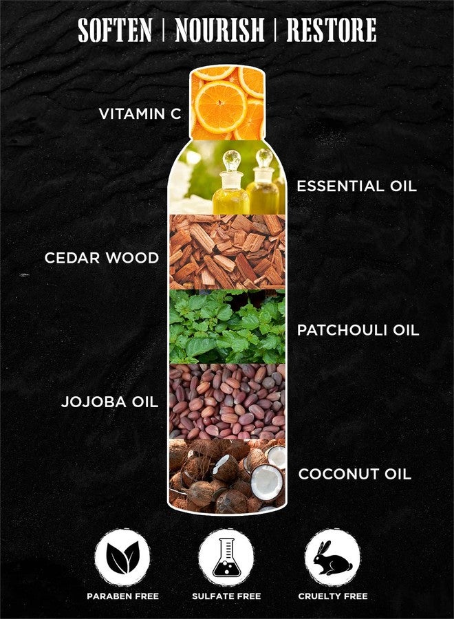 MAN CODE Mancode Original Beard Wash | Deep Cleanse Beard and Mooch | Soft Nourished Beard Mustache | Itch Free Anti Beardruff | Jojoba Almond Oil Enriched | No Paraben No Sulfate | 100ml Beard Wash (Pack of 1) - Image 3